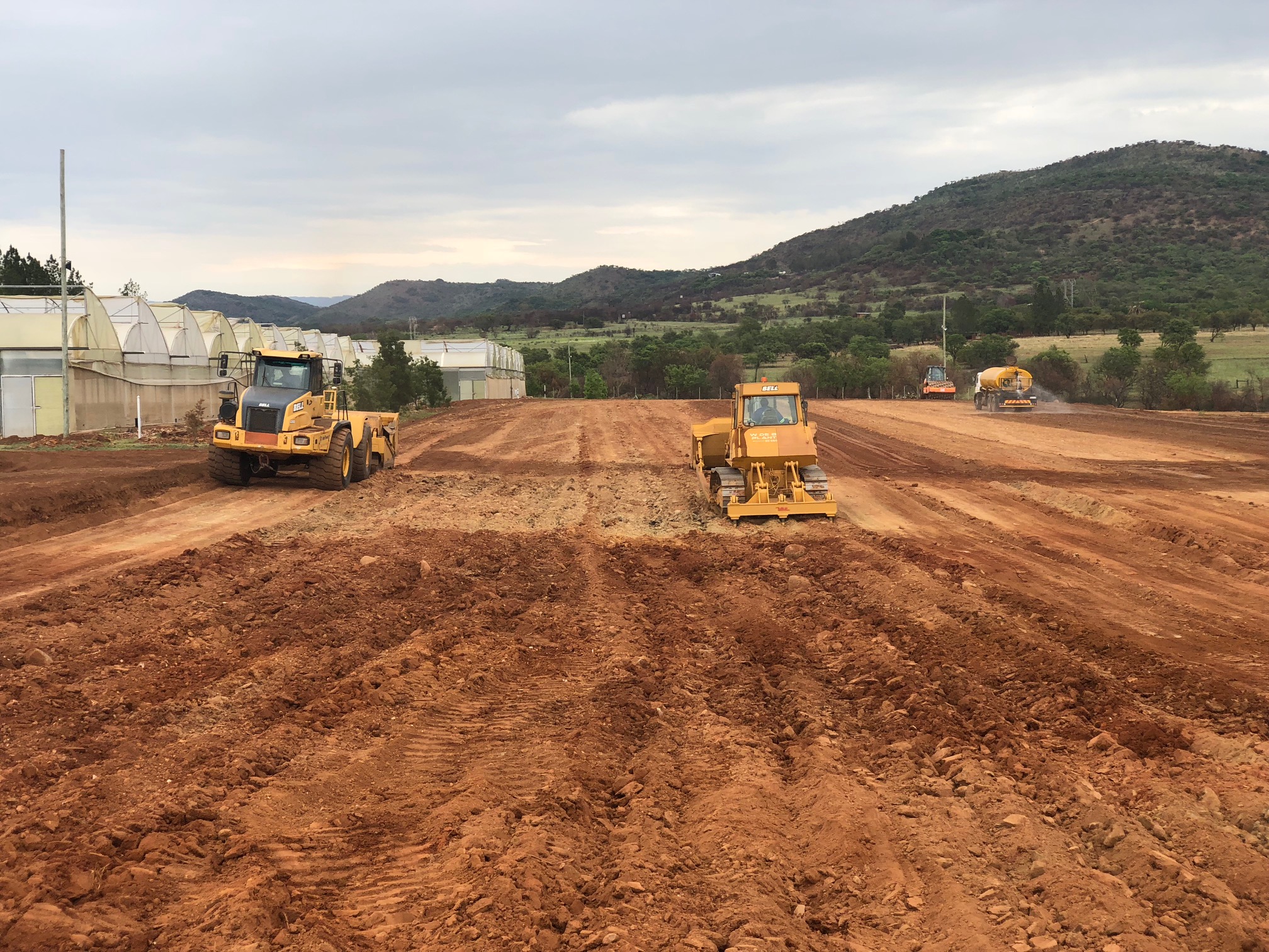 Site Clearance, levelling and Shaping Services